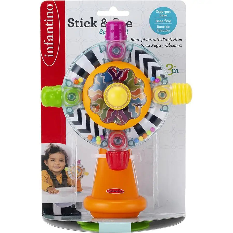 Infantino - Stick And See Spinwheel