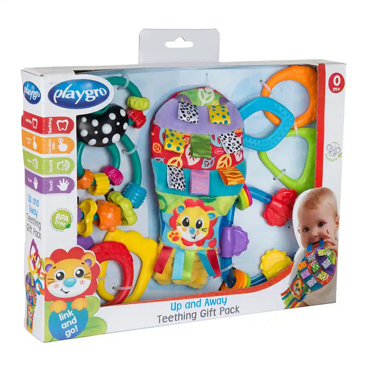 Playgro - Squeek Up And Away Teething Gift Pack