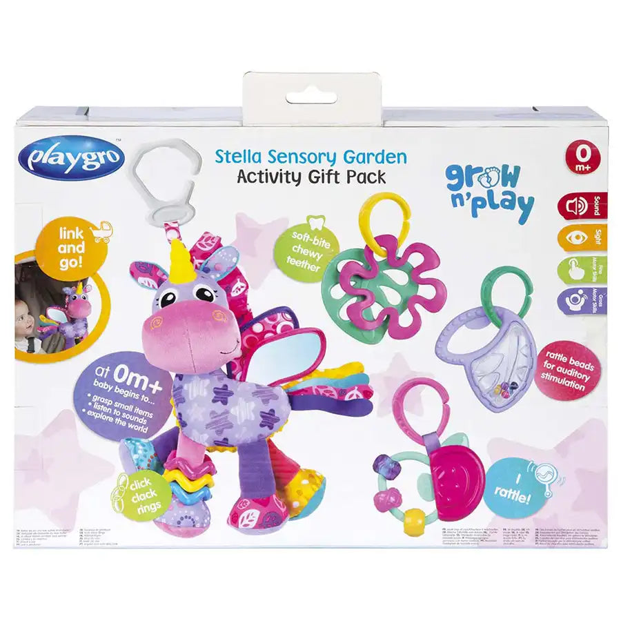 Playgro - Stella Sensory Garden Activity Gift Pack