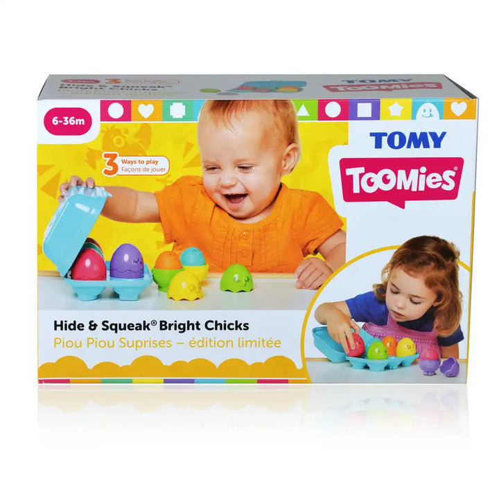 Toomies Hide And Squeak Bright Chicks