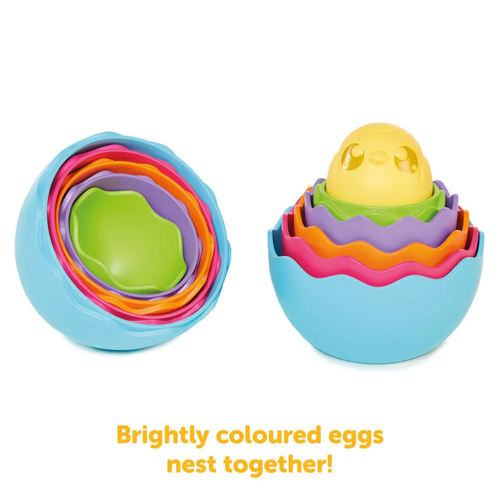 Toomies Hide And Squeak Nesting Eggs (Blue)