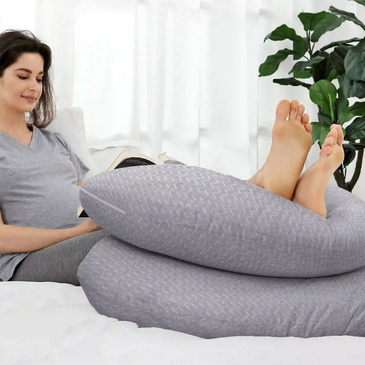 Moon - Bamboo Maternity Pillow (Grey)