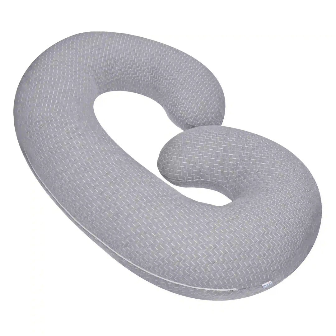 Moon - Bamboo Maternity Pillow (Grey)