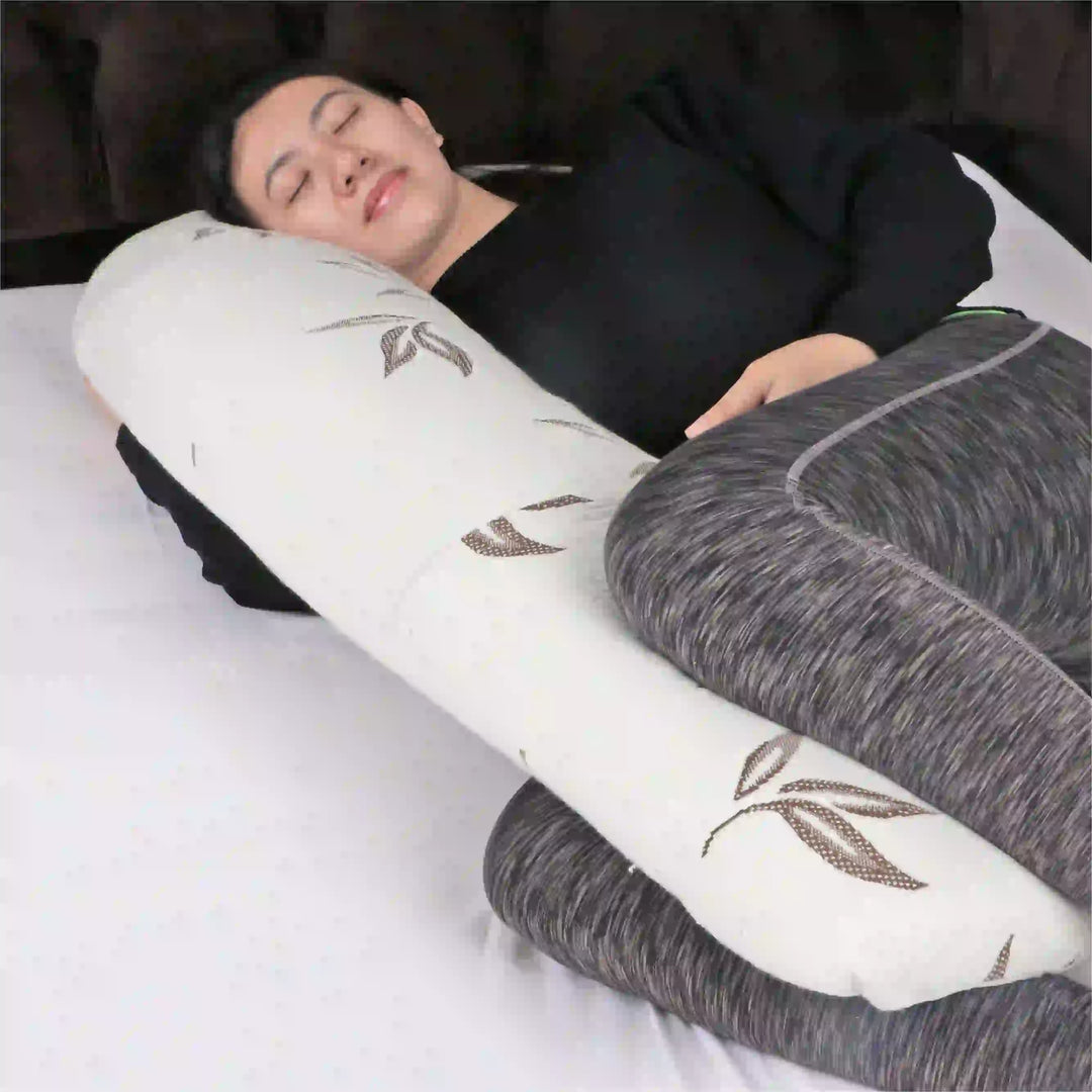 Moon - Full Body Pillow With Bamboo Fabric