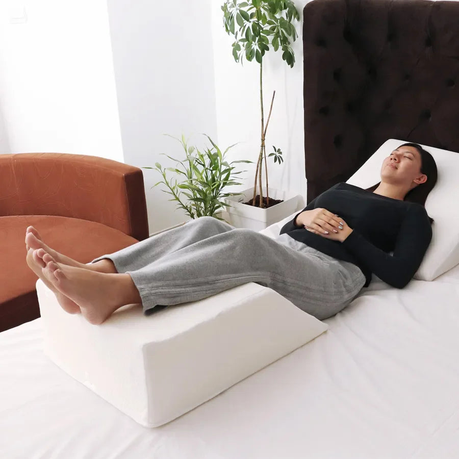 Moon - Leg Elevation Pillow Elevating Leg Rest (Brown)