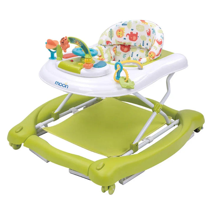 Moon - Crusie 4-in-1 Walker With Music Box (Green)