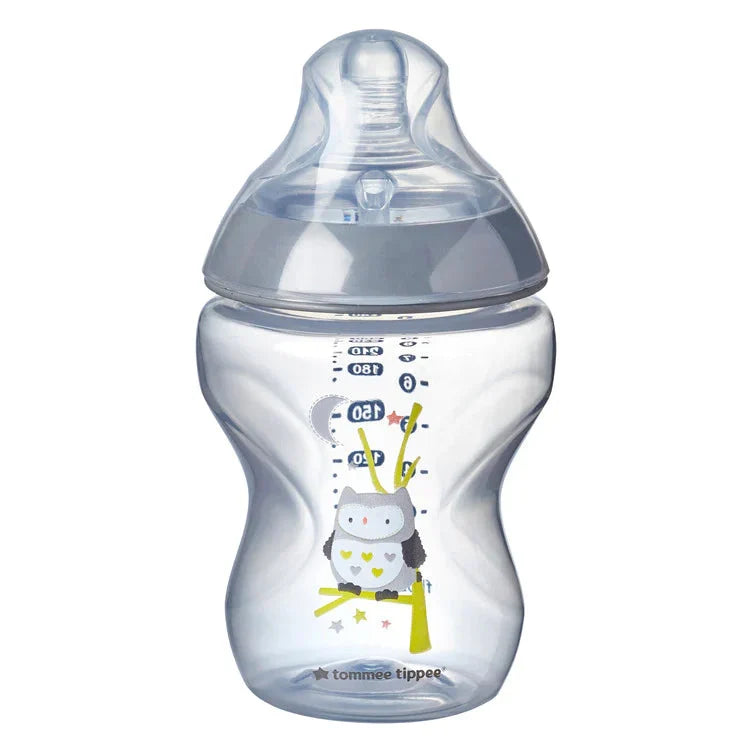 Tommee Tippee Closer To Nature Feeding Bottle, 260Ml X 6 -Boy