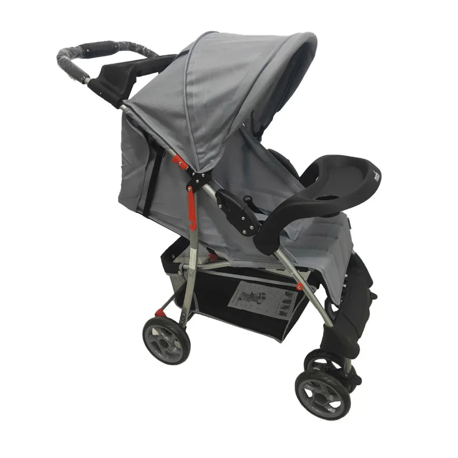 Moon - Bezik - One Fold Stroller (Mid Grey)