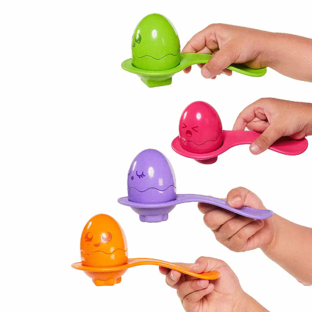 Toomies Hide And Squeak Egg And Spoon Set