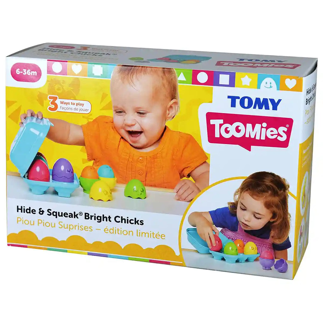 Toomies Hide And Squeak Bright Chicks