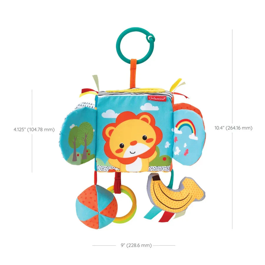 Infantino - Peek & Seek Sensory Discovery Cube