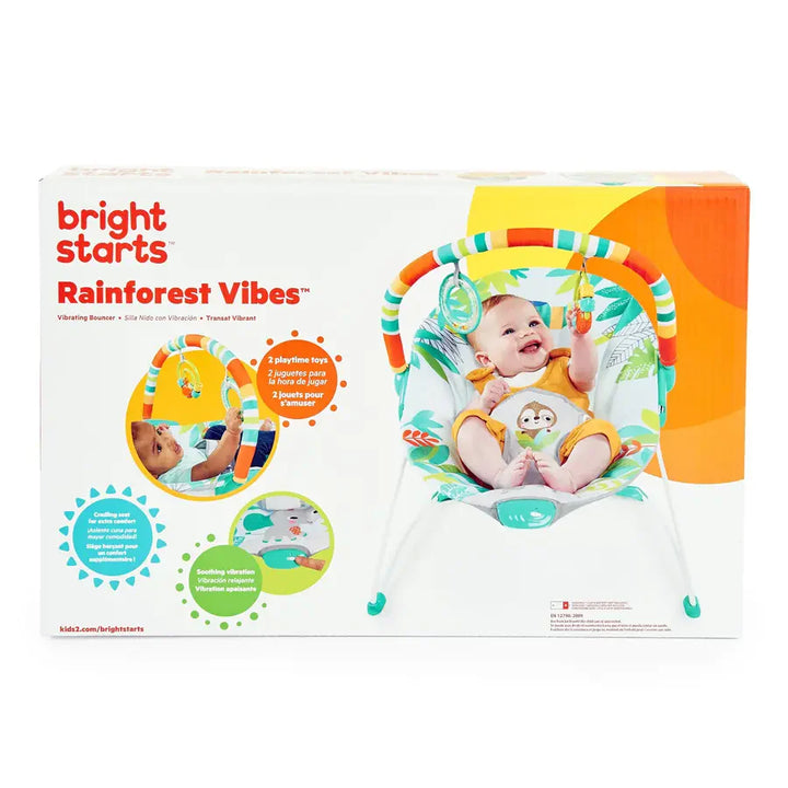 Bright Starts - Rainforest Vibes Vibrating Bouncer