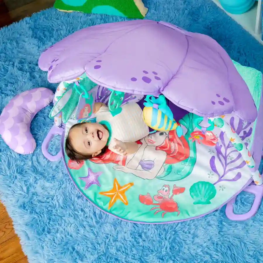 Bright Starts - The Little Mermaid Twinkle Trove Lights & Music Activity Gym