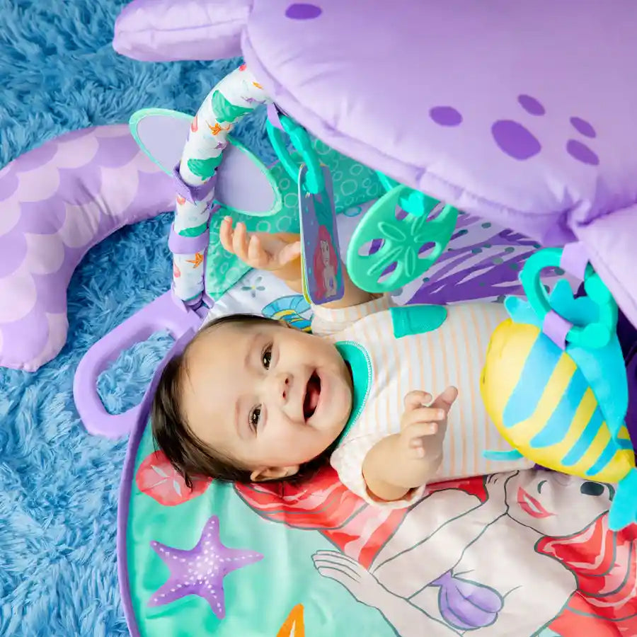 Bright Starts - The Little Mermaid Twinkle Trove Lights & Music Activity Gym