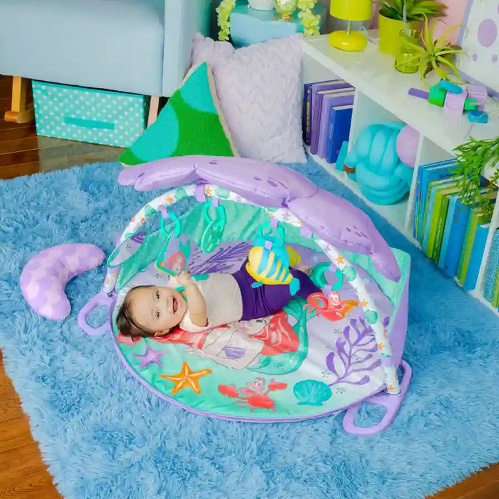 Bright Starts - The Little Mermaid Twinkle Trove Lights & Music Activity Gym