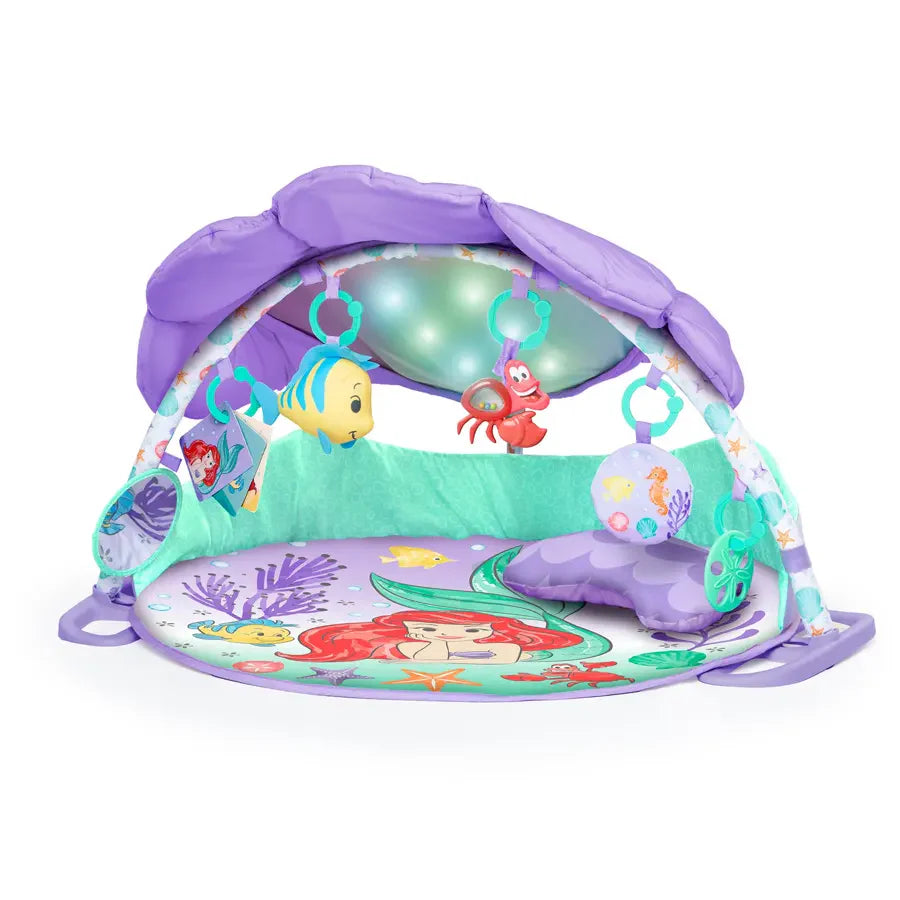 Bright Starts - The Little Mermaid Twinkle Trove Lights & Music Activity Gym