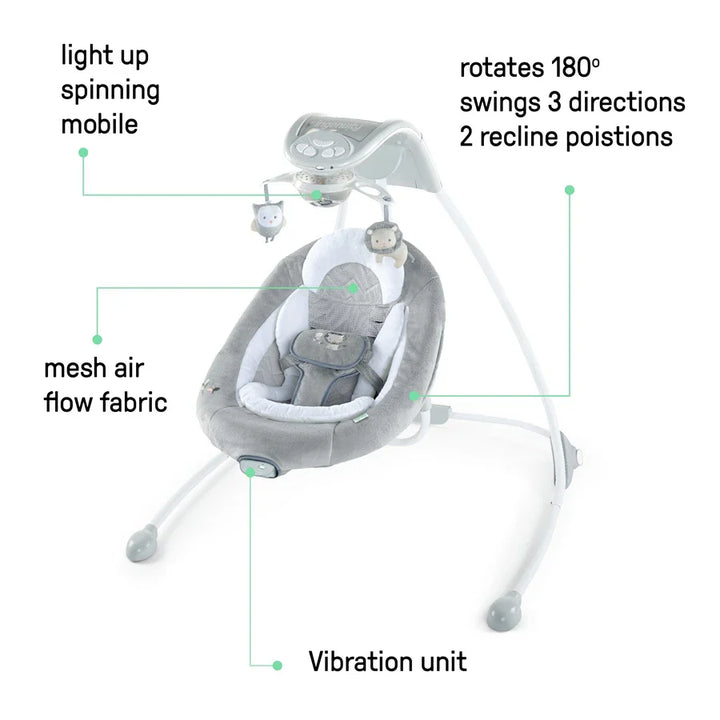 Ingenuity - DreamComfort Cradling Swing - Braden