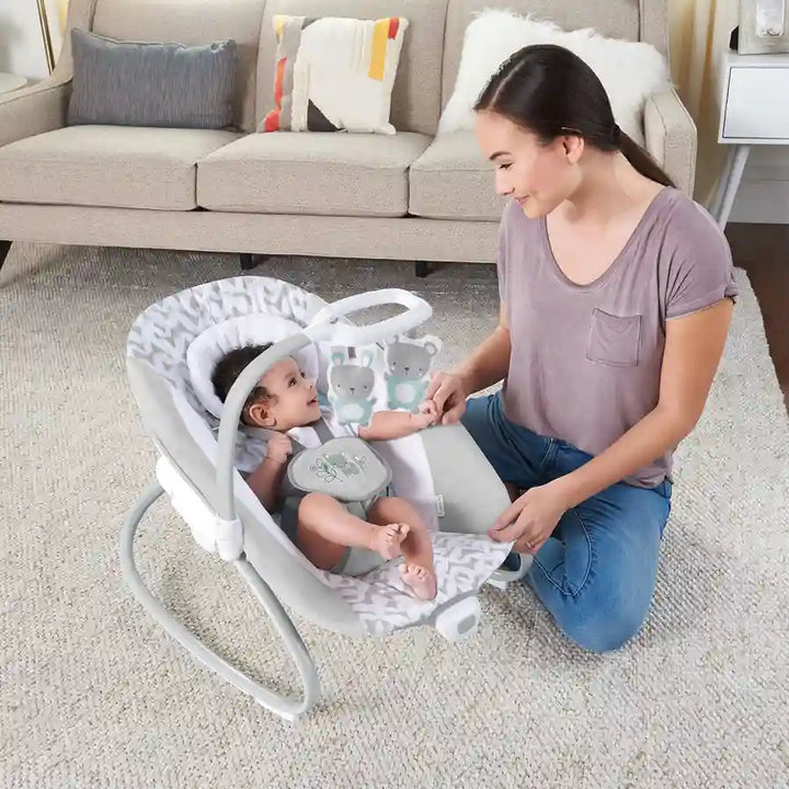 Ingenuity - SimpleComfort Soothing Swing & Rocker - Raylan