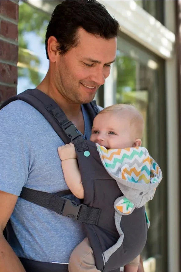 Infantino cuddle up ergonomic hoodie carrier best sale