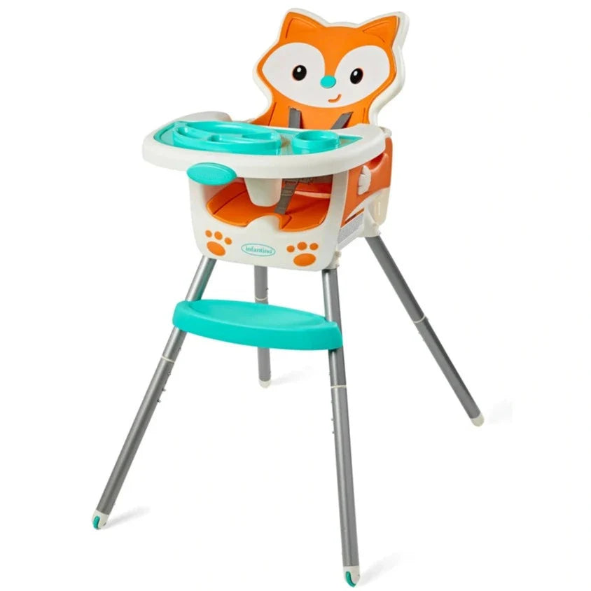 Infantino - Grow-With-Me 4-In-1 Convertible Hight Chair - Fox