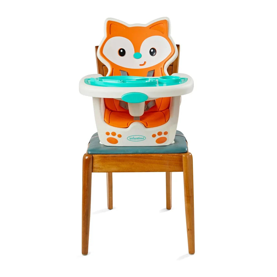 Infantino - Grow-With-Me 4-In-1 Convertible Hight Chair - Fox