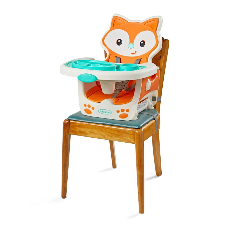 Infantino - Grow-With-Me 4-In-1 Convertible Hight Chair - Fox