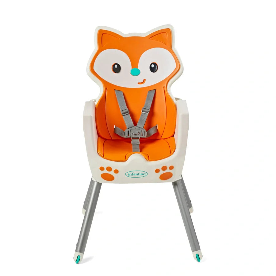 Infantino - Grow-With-Me 4-In-1 Convertible Hight Chair - Fox