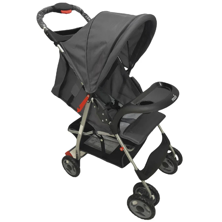 Moon - Bezik One Fold Stroller (Grey)