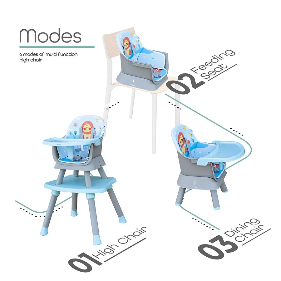 Moon - High Chair (Blue)