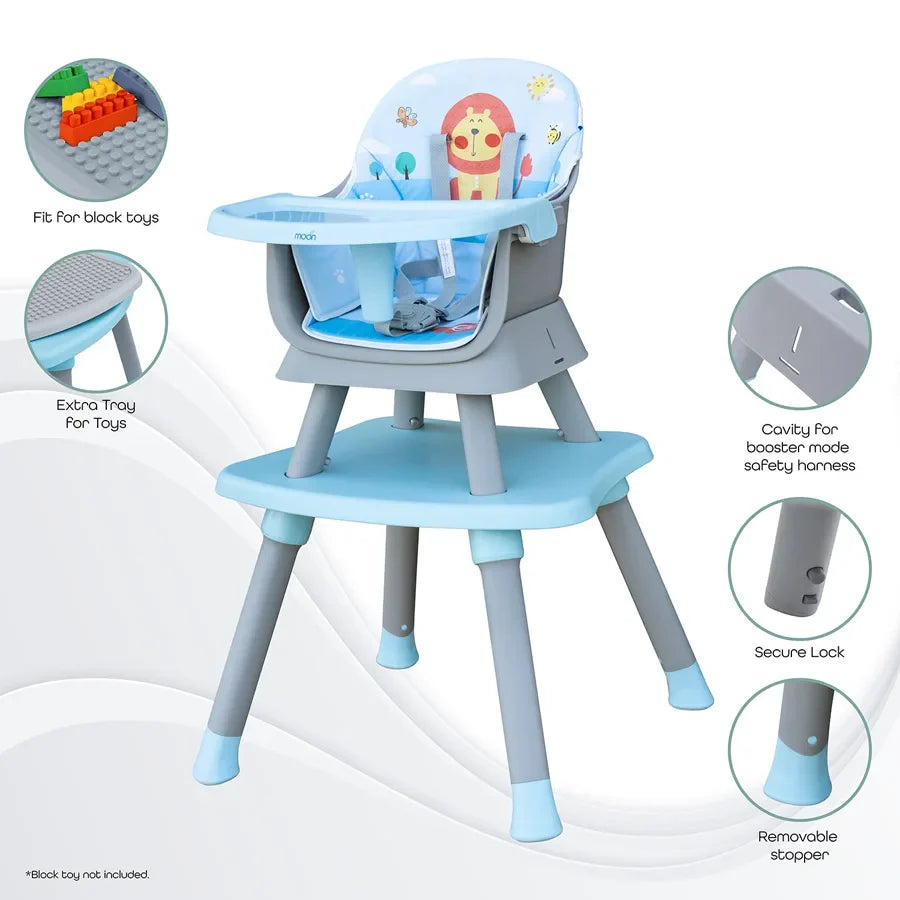 Moon - High Chair (Blue)