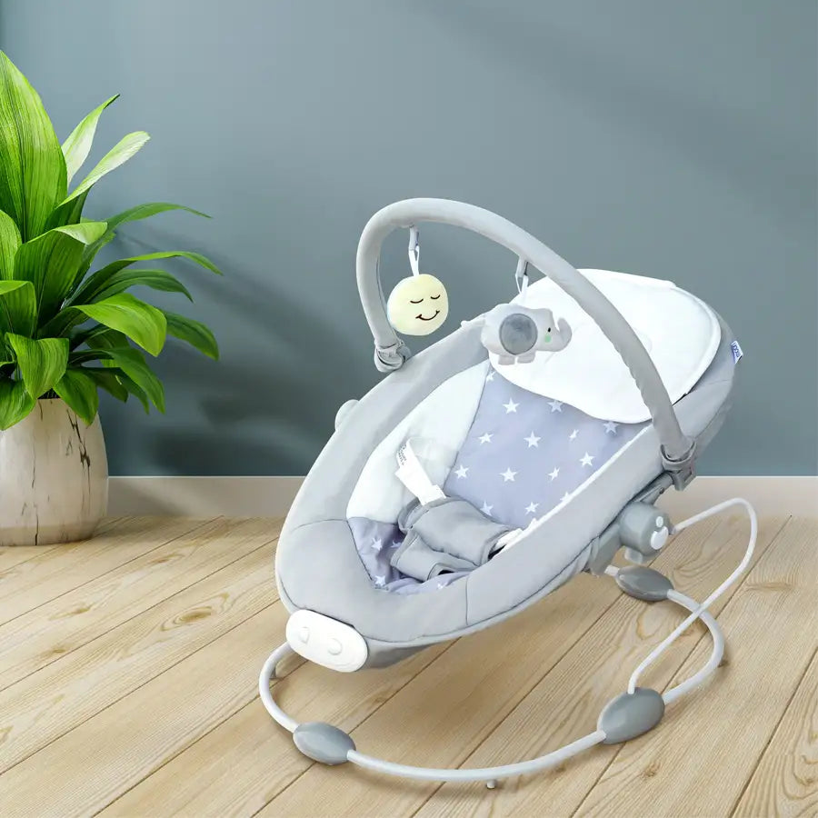 Moon - Hopper Baby Bouncer (Grey Star)