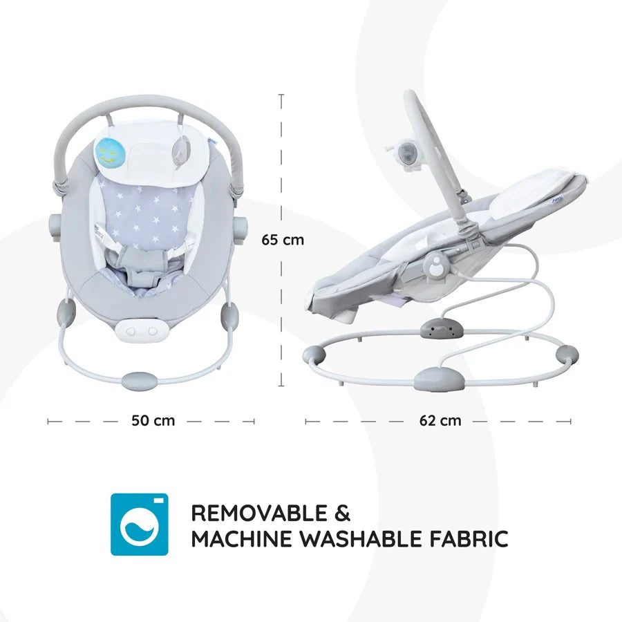 Moon - Hopper Baby Bouncer (Grey Star)