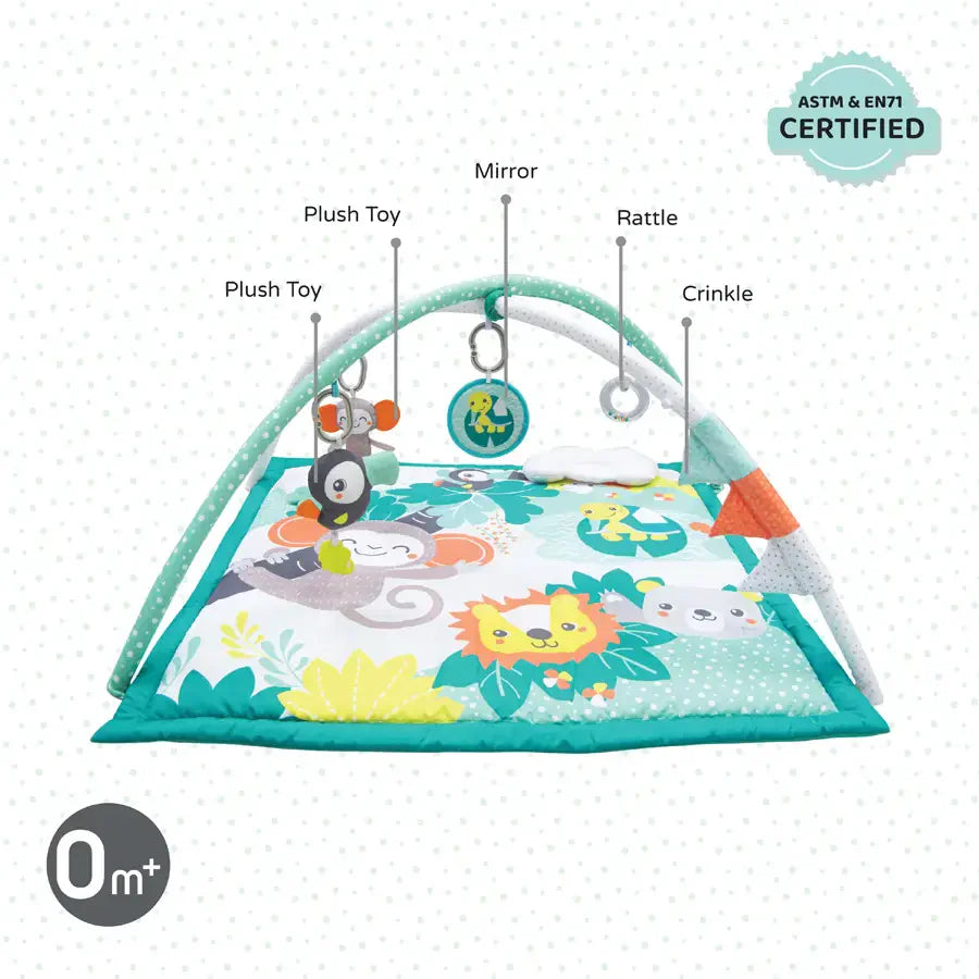 Moon - Jungle Friends Baby Playmat & Activity Gym