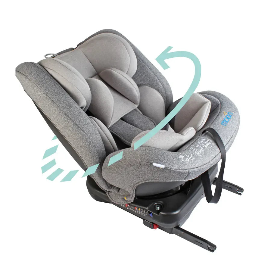 Moon - Rover - Baby/Infant Car Seat Group:(0+,1,2,3) (0-12 Years) 360° Rotate - Grey