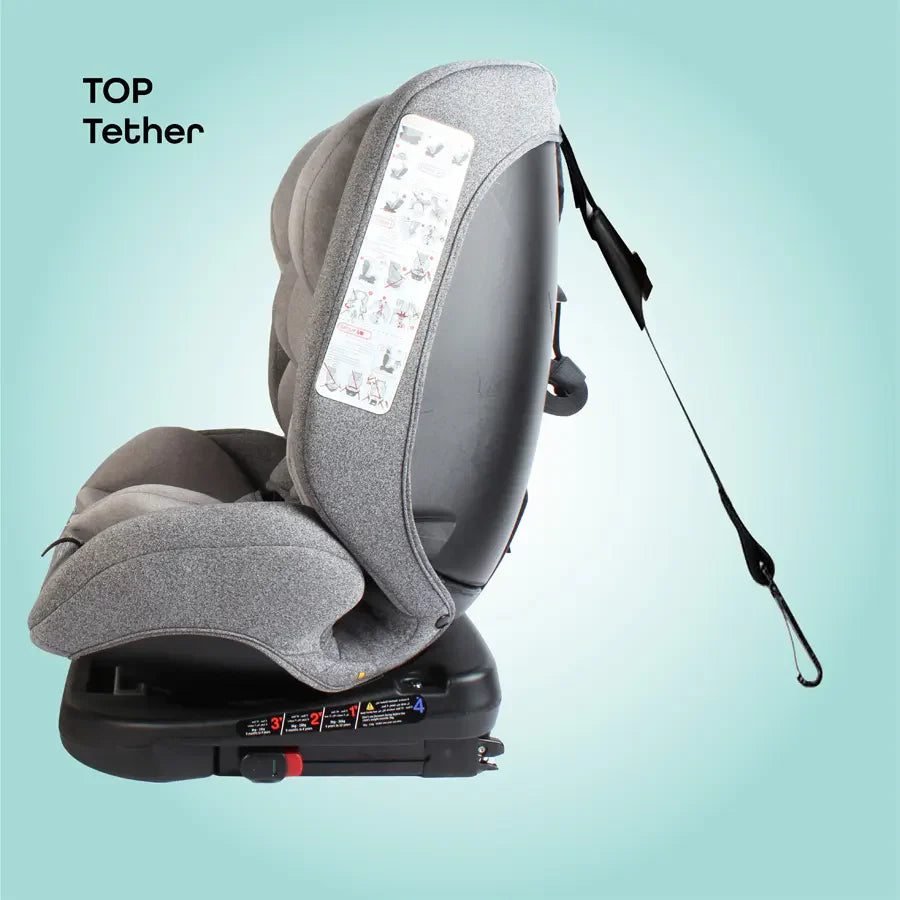 Moon - Rover - Baby/Infant Car Seat Group:(0+,1,2,3) (0-12 Years) 360° Rotate - Grey