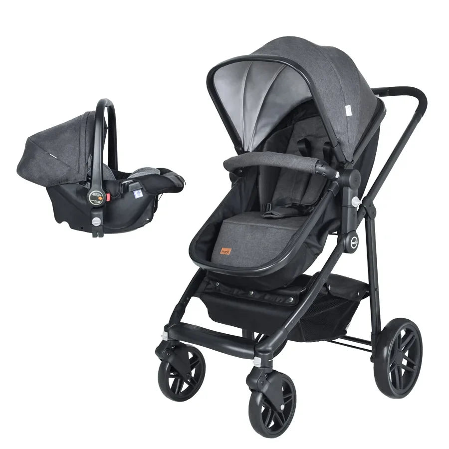 Moon - Tres 3 In 1 Travel System (Grey)