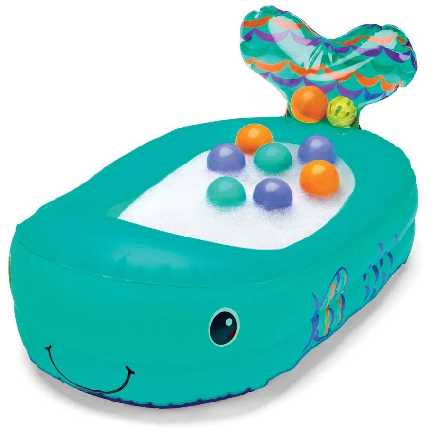 Whale Bubble Bath with Temperature Sensor Inflatable Bath Tub