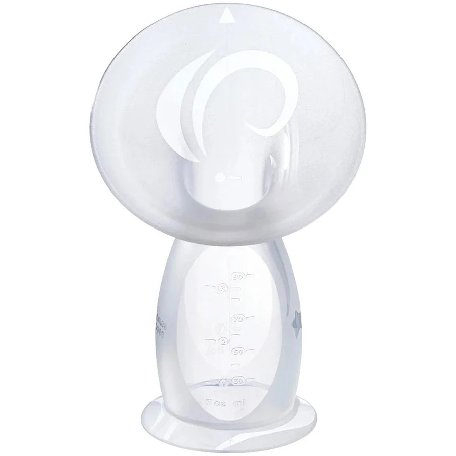 Tommee Tippee Silicone Manual Breast Pump and Let Down Catcher to Express, Relieve or Catch Excess Breast Milk