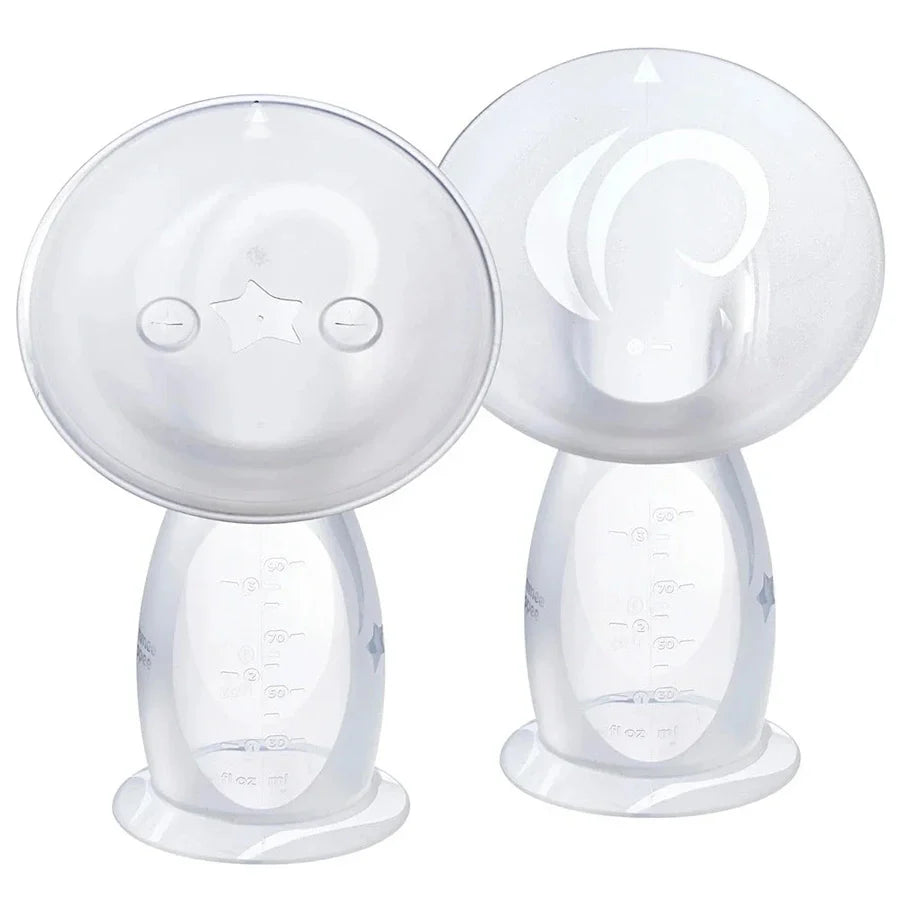 Tommee Tippee Silicone Manual Breast Pump and Let Down Catcher to Express, Relieve or Catch Excess Breast Milk