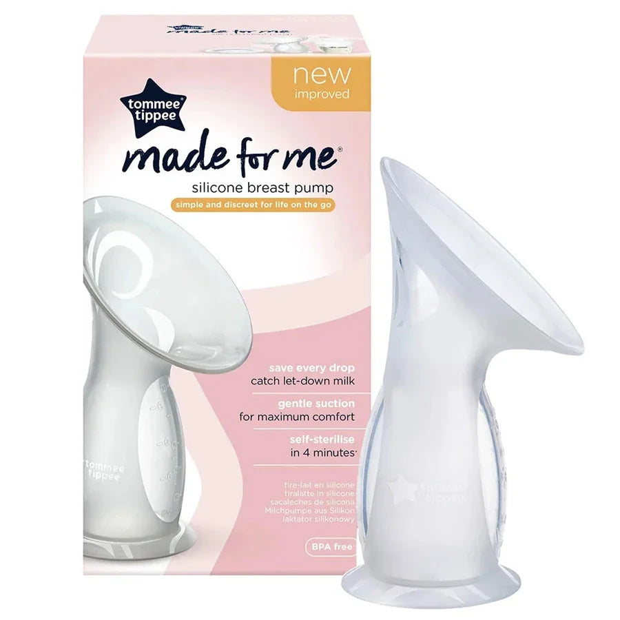 Tommee Tippee Silicone Manual Breast Pump and Let Down Catcher to Express, Relieve or Catch Excess Breast Milk