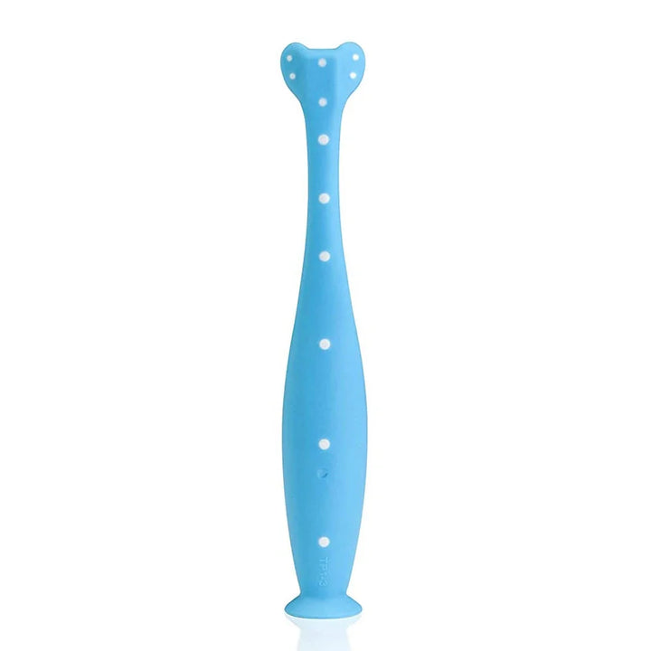 Frida Baby Triple-Angle Toothhugger Training Toothbrush For Toddler (Blue)