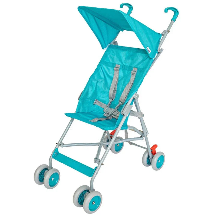 Moon - Jet-Light Weight/Compact Fold Buggy Stroller - Light Blue