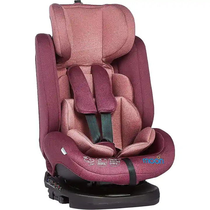 Moon - Rover - Baby/Infant Car Seat Group:(0+,1,2,3) (0-12 Years) 360° Rotate - Pink