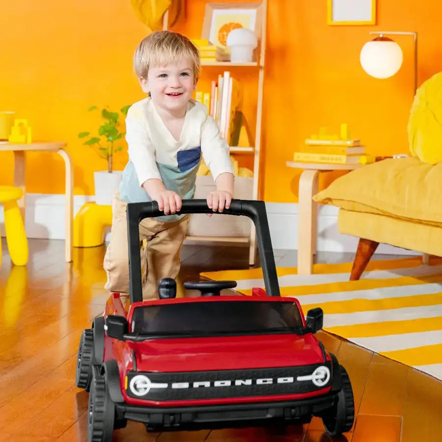 Bright Starts - Ways to Play 4-in-1 Walker - Ford Bronco, Race Red