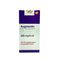 Augmentin 228 Mg/5 ml Suspension 70 ml