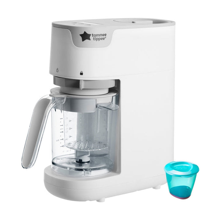 Tommee Tippee Quick Cook Baby Food Steamer Blender-White