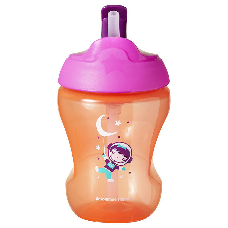 Tommee Tippee Easy Drink Straw Cup, 150Ml (Blue/Purple)