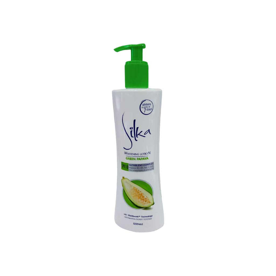 Silka Green Papaya Lotion 500ml Spf10