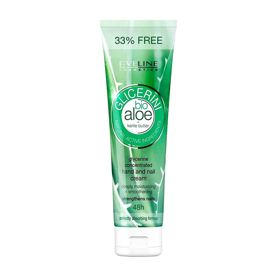 Eveline Glecerini Hand & Nail Aloe Cream 100ml