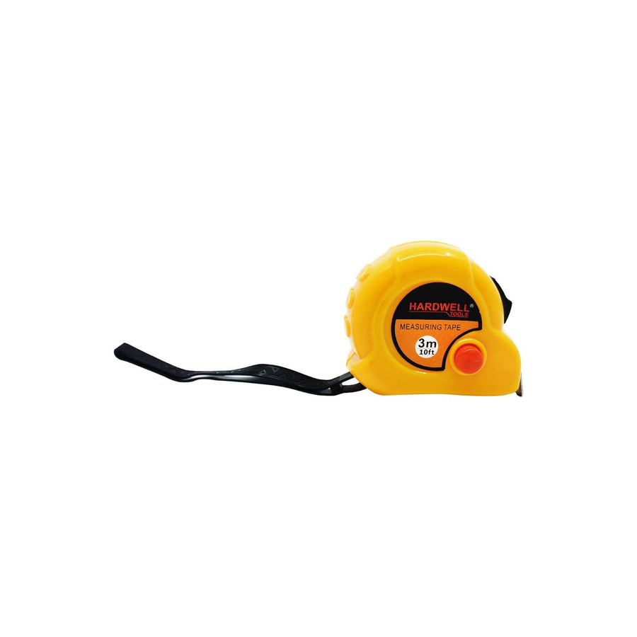 Teng Measuring Tape 3 Mtr (Hardwell) Yellow